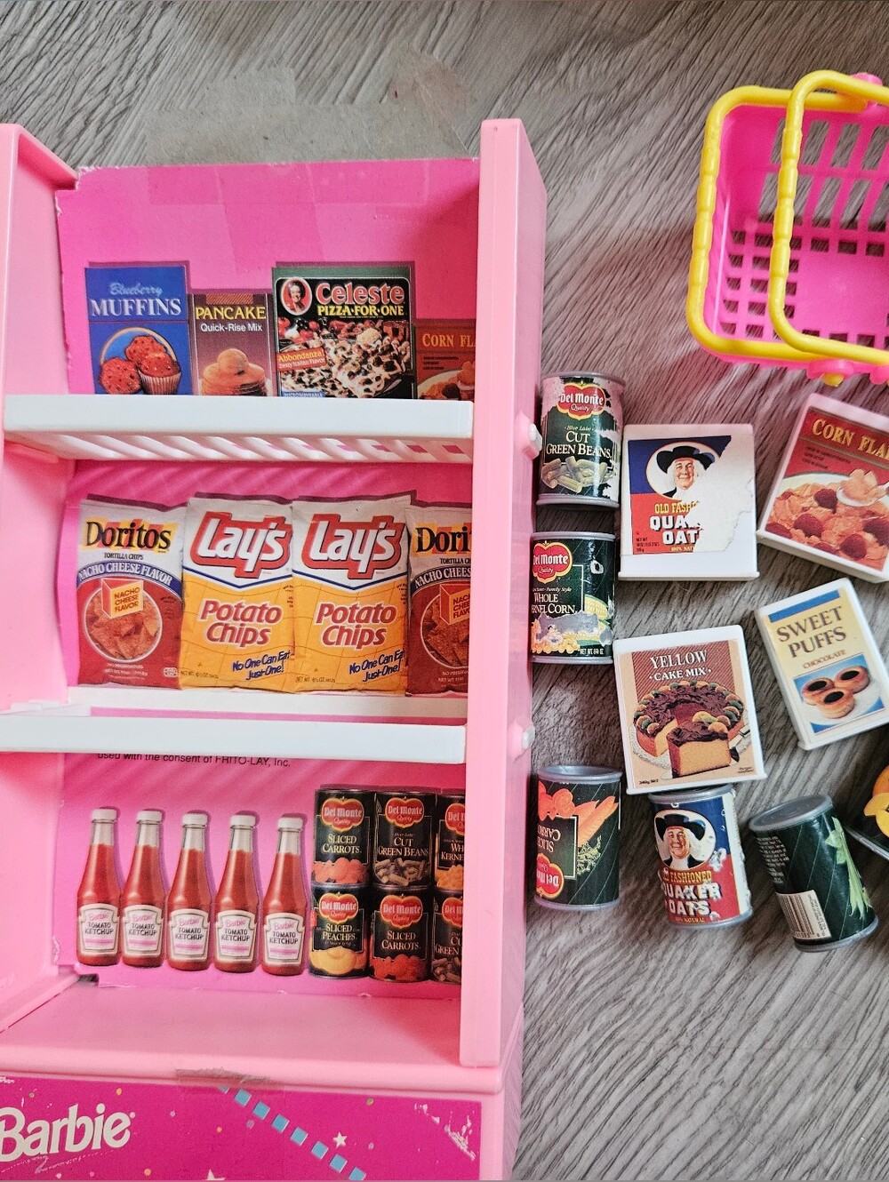 1991 Barbie Grocery Set